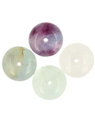 Edelsteen Kralen Fluoriet Regenboog (10mm - 4 stuks)