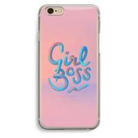 Girl boss: iPhone 6 / 6S Transparant Hoesje