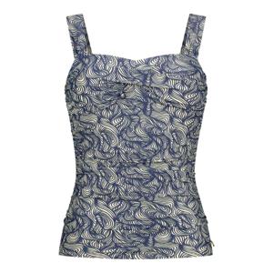 ten Cate Beach Abstract Tankini Top Dames Blauw