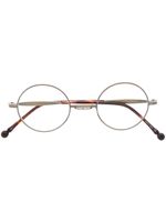 Matsuda lunettes de vue à monture ronde - Marron