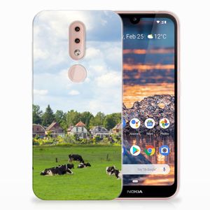 Nokia 4.2 TPU Hoesje Koeien