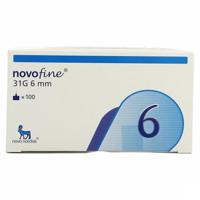 Novofine Ster Naald 6mm/31g 100 St