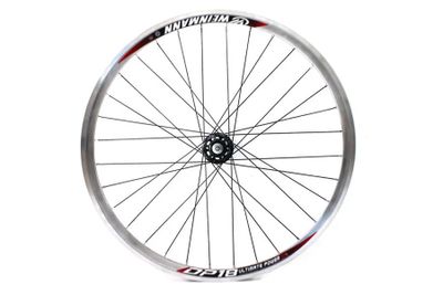 Weinmann DP18 Fixed Gear Achterwiel - Zilver Zwart Weinmann DP18 Fixed Gear Achterwiel - Zilver Zwart