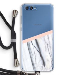 A touch of peach: Honor 10 Transparant Hoesje met koord