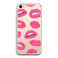 Bite my lip: iPhone 7 Transparant Hoesje