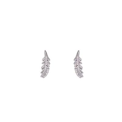 Go Dutch Label Oorbellen Feather Zilver