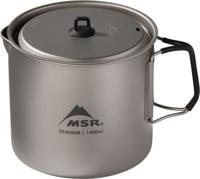 MSR Titan Kettle 1400 ml Fluitketel Titanium 1400ml