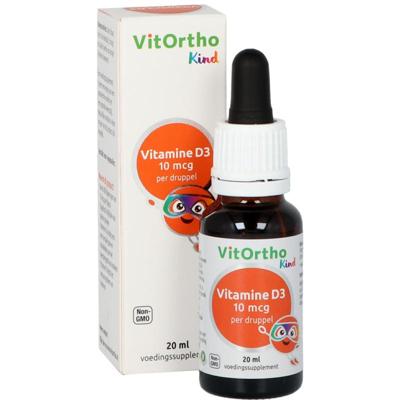 Vitortho Vitamine D3 10mcg (Kind)