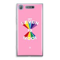 Het Leven Is Mooi: Sony Xperia XZ1 Transparant Hoesje