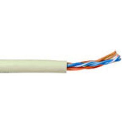 ACT CAT5E U/UTP soepel patch ivoor 305 m