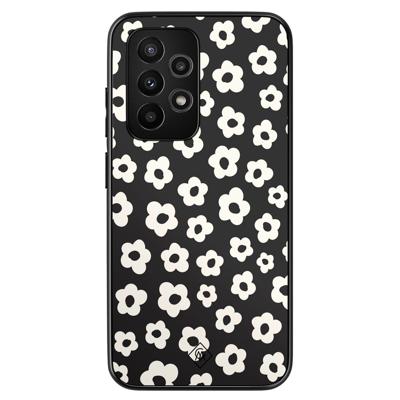 Samsung Galaxy A53 hoesje - Retro bloempjes