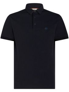 ETRO polo à logo brodé - Bleu