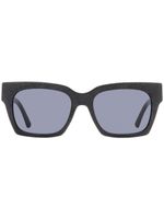 Jimmy Choo Eyewear lunettes de soleil Jo à monture rectangulaire - Noir