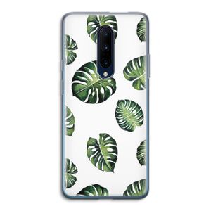 Tropische bladeren: OnePlus 7 Pro Transparant Hoesje