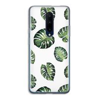 Tropische bladeren: OnePlus 7 Pro Transparant Hoesje