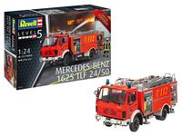 Revell Mercedes Benz 1625 TLF 24/50 brandweerwagen - thumbnail