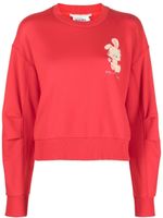 Stella McCartney sweat Lunar New Year en jersey - Rouge