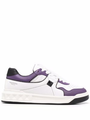 Valentino Garavani baskets One Sud - Blanc Valentino Garavani baskets One Sud - Blanc