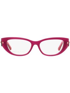 Swarovski lunettes de vue 5476 à monture papillon - Rose