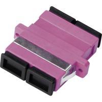 Digitus DN-96018-2 Koppeling voor glasvezelkabels Violet, Zwart 1 stuk(s)