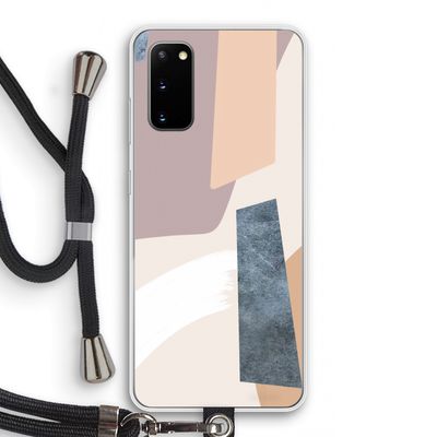 Luca: Samsung Galaxy S20 Transparant Hoesje met koord