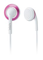 Philips SHE2648/27 hoofdtelefoon/headset Hoofdtelefoons Bedraad In-ear Roze, Wit