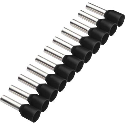 Cimco 187503 Adereindhulzen 1.5 mm² Deels geïsoleerd Zwart 500 stuk(s)