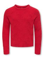 Kids ONLY winter sweater meisjes - rood - KogKatia - regular fit