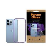 iPhone 13 Pro PanzerGlass ClearCase Antibacterieel Hoesje - Paars / Doorzichtig - thumbnail