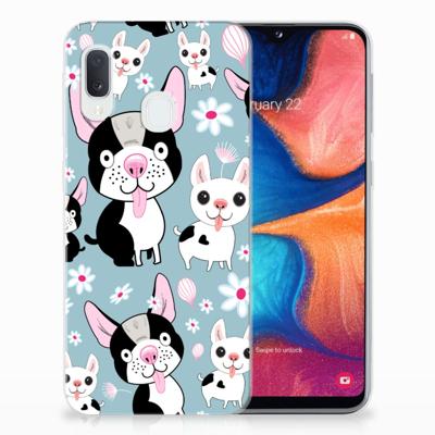 Samsung Galaxy A20e | TPU Hoesje | Hondjes