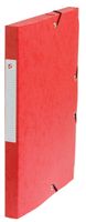 Pergamy elastobox, rug van 2,5 cm, rood - thumbnail