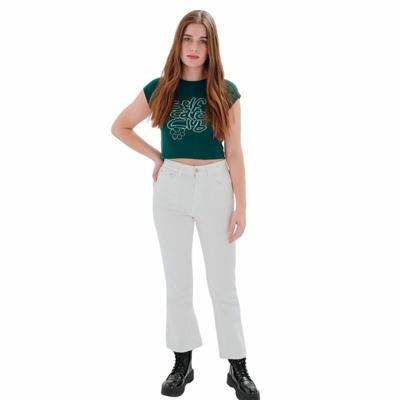 Broeken 24COLOURS Wit - Maat: 36