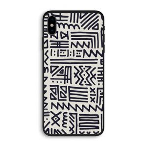 Marrakech print: iPhone X Biologisch afbreekbaar hoesje