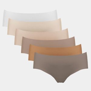 Magic hipster Dream Invisibles 6-pack S-XXL Nude shade combi