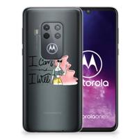 Motorola One Zoom Telefoonhoesje met Naam i Can
