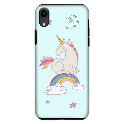 Regenboog eenhoorn: iPhone XR Tough Case