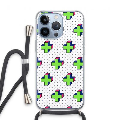8-bit N°10: iPhone 13 Pro Transparant Hoesje met koord