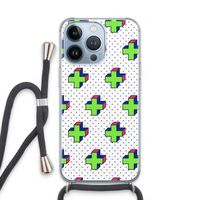 8-bit N°10: iPhone 13 Pro Transparant Hoesje met koord