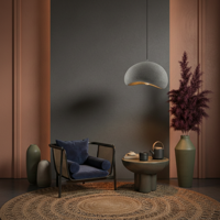 Lyora Natuurlijke hanglampAere grijs 50cm - 9002673