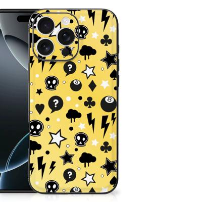 Telefoonhoesje iPhone 16 Pro Max Punk Geel Telefoonhoesje iPhone 16 Pro Max Punk Geel