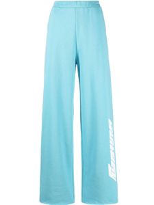 ROTATE BIRGER CHRISTENSEN pantalon de jogging à logo imprimé - Bleu