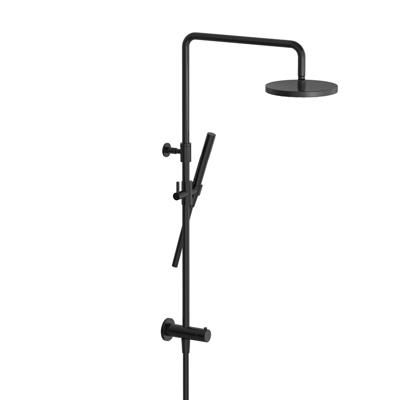 Hotbath COBBER Stortdoucheset, Hoofddouche, doucheslang Geborsteld Zwart PVD (M438MBP) Hotbath COBBER Stortdoucheset, Hoofddouche, doucheslang Geborsteld Zwart PVD (M438MBP)