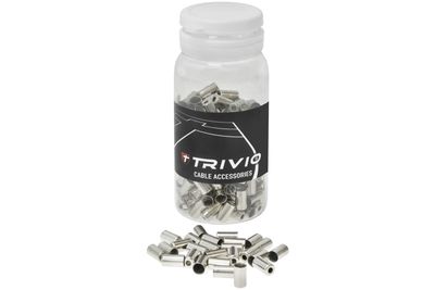 Trivio - ferrule ø5mm messing - 200 st.
