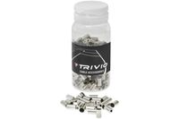 Trivio - ferrule ø5mm messing - 200 st.