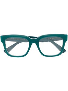 Gucci Eyewear lunettes de vue à monture carrée - Vert