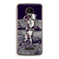 Spaceman: Motorola Moto Z Force Transparant Hoesje