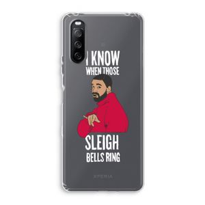 Sleigh Bells Ring: Sony Xperia 10 III Transparant Hoesje