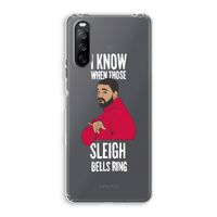 Sleigh Bells Ring: Sony Xperia 10 III Transparant Hoesje