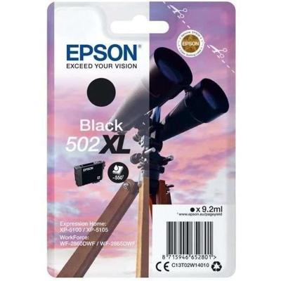 EPSON Inktcartridges Enkele verpakking Zwart 502XL Inkt, Origineel, Pigmentinkt - Zwart - Compatibel WorkForce WF-2860DWF ...