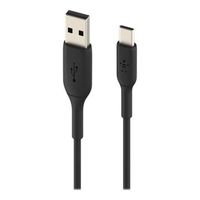 Belkin BOOST CHARGE USB-A / Type-C-kabel - 2m - Zwart - thumbnail